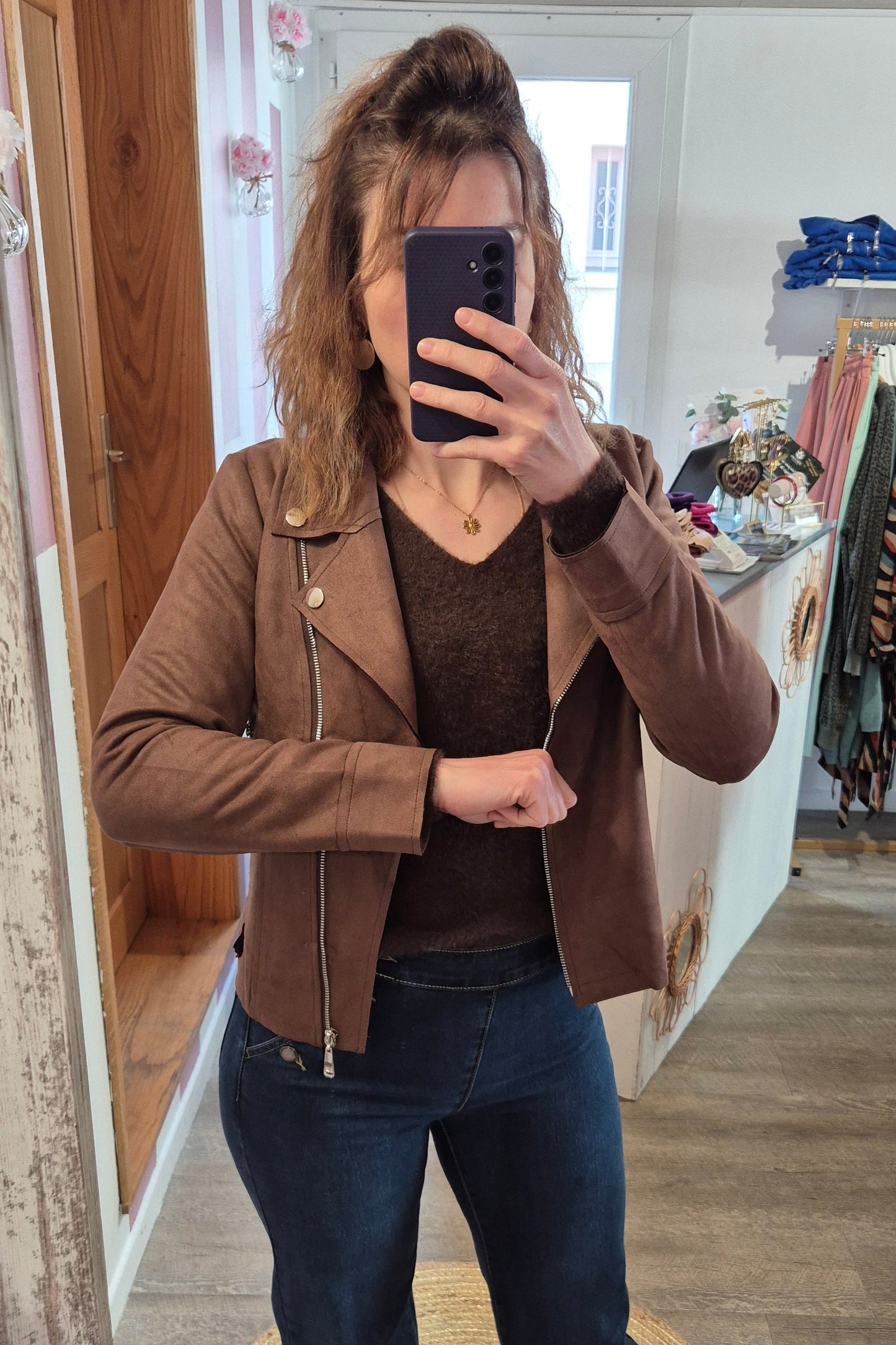 Perfecto "Maxime" chocolat Belles Courbes