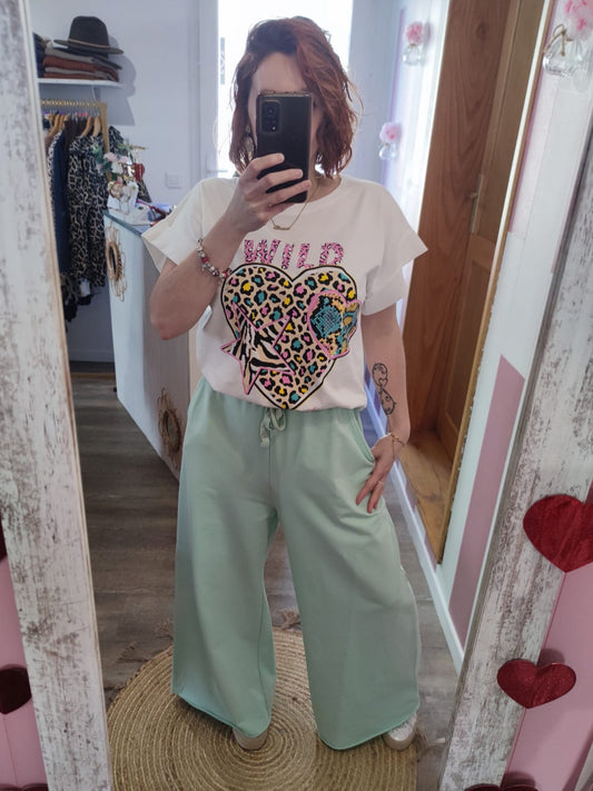 T-shirt "Wild heart"