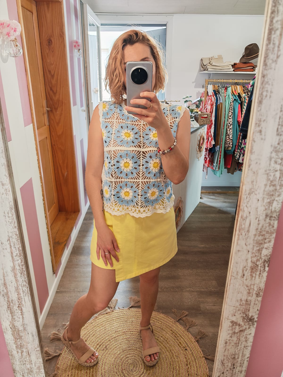 Jupe short " Djenna"