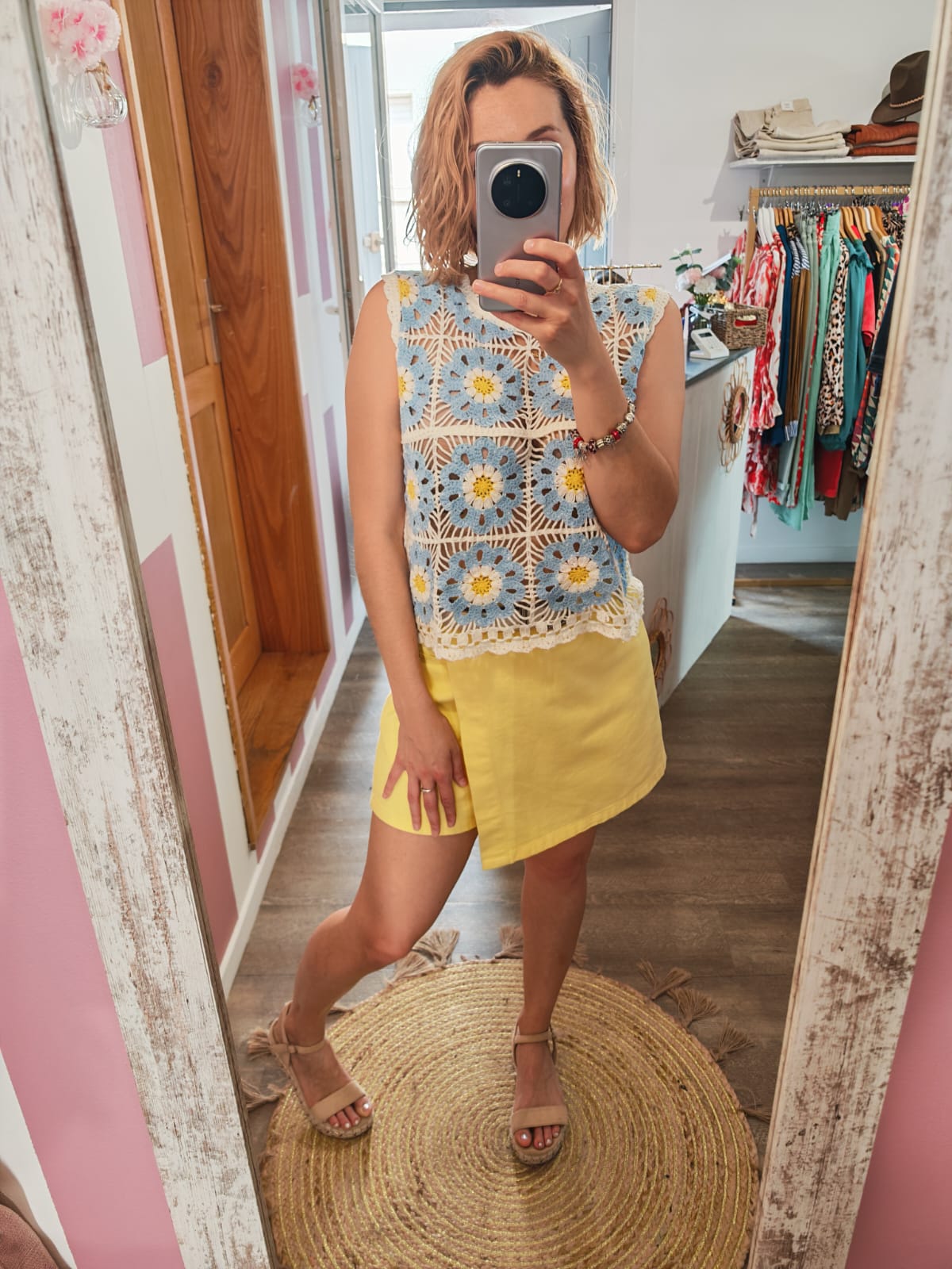 Jupe short " Djenna"