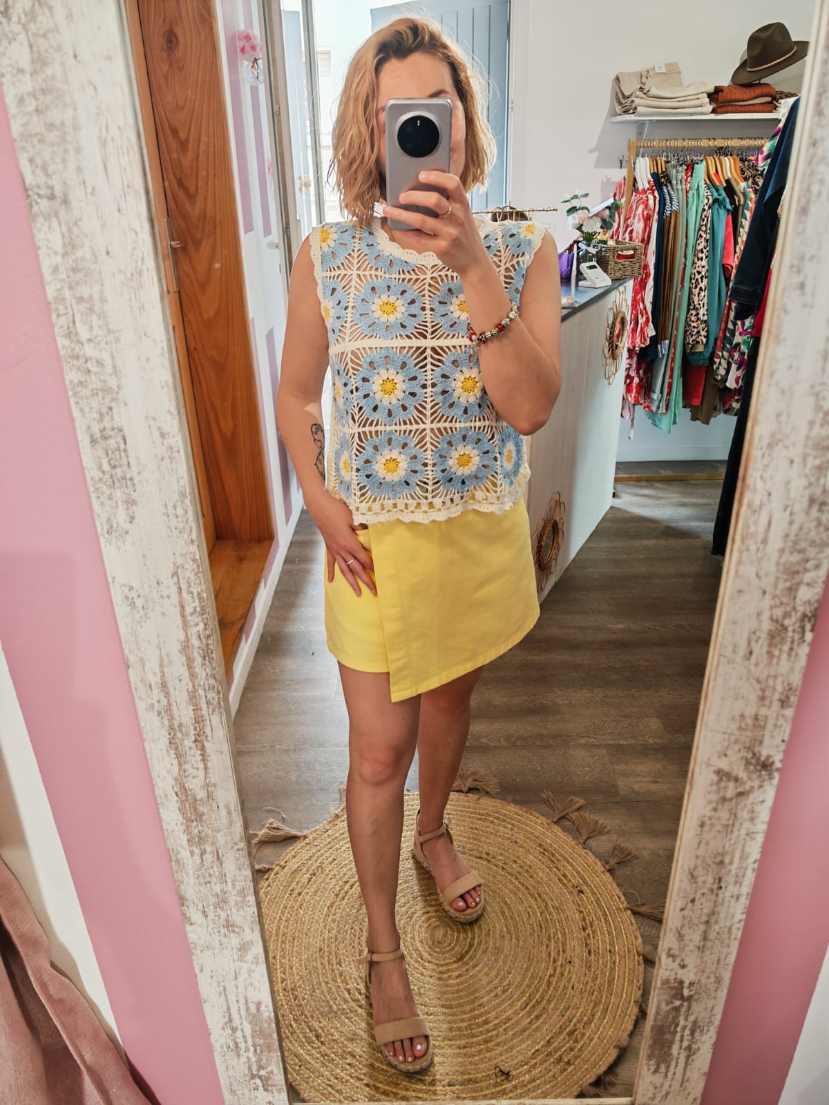 Jupe short " Djenna"
