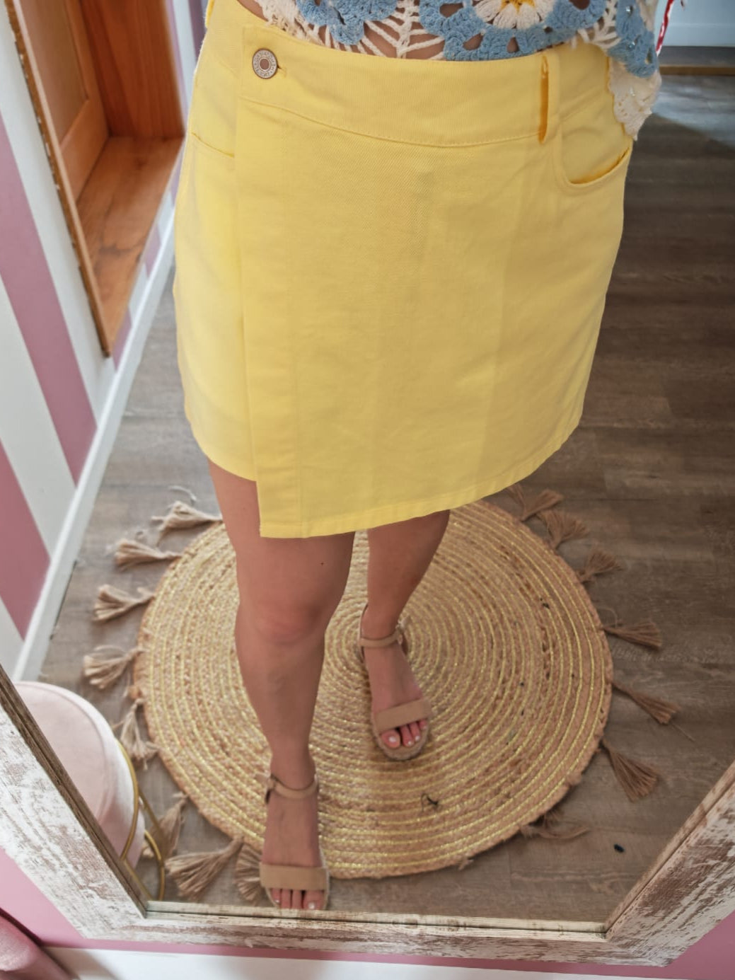 Jupe short " Djenna"