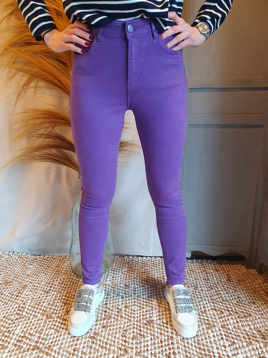 Pantalon Nathan violet