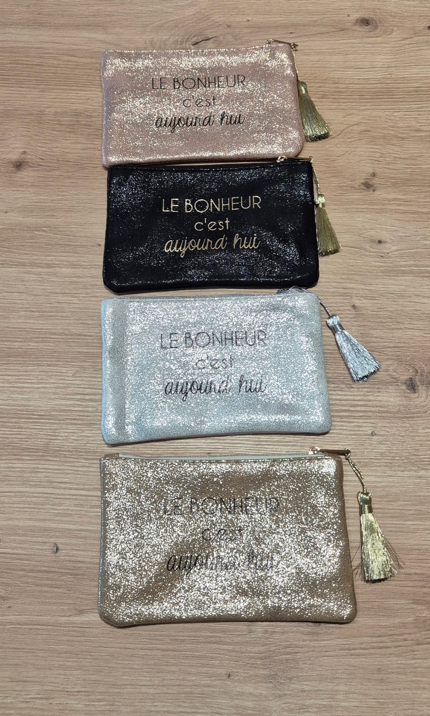 Pochettes " LE BONHEUR c'est aujourd'hui "