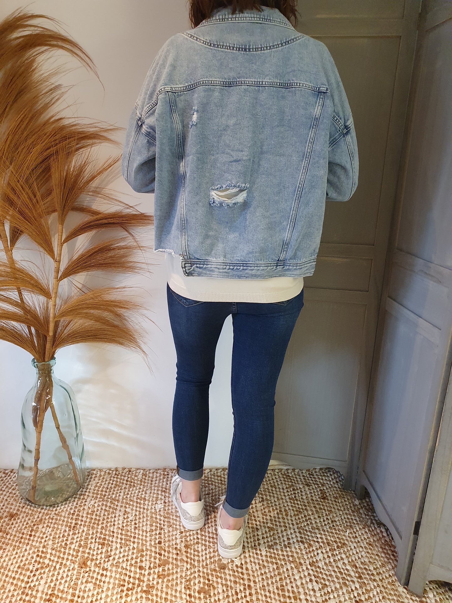 Veste en jean "Melly"