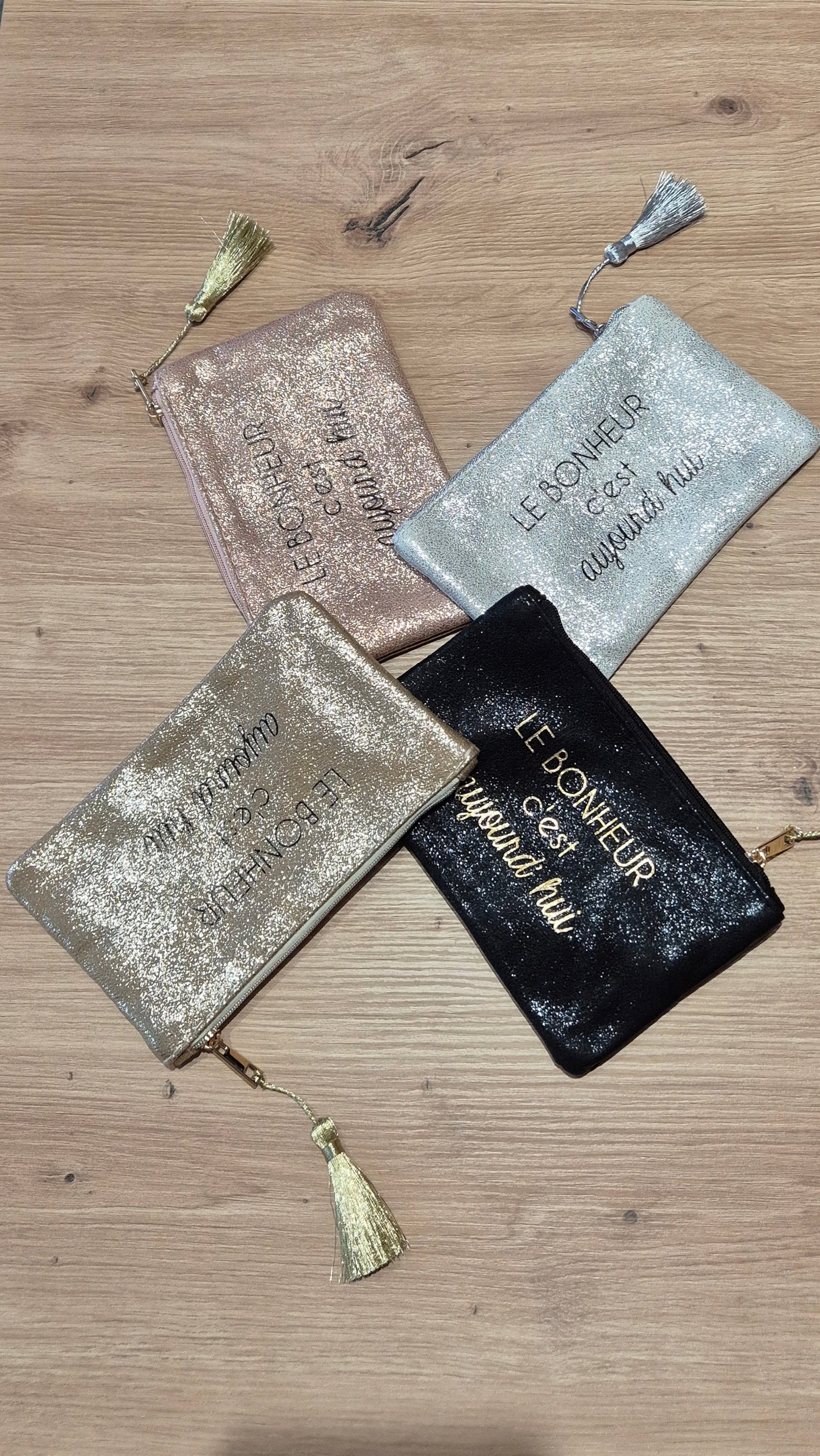 Pochettes " LE BONHEUR c'est aujourd'hui "